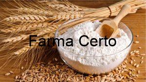 farinha branca refinada